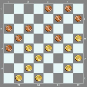 combinazioni di dama dal campionato 1993
